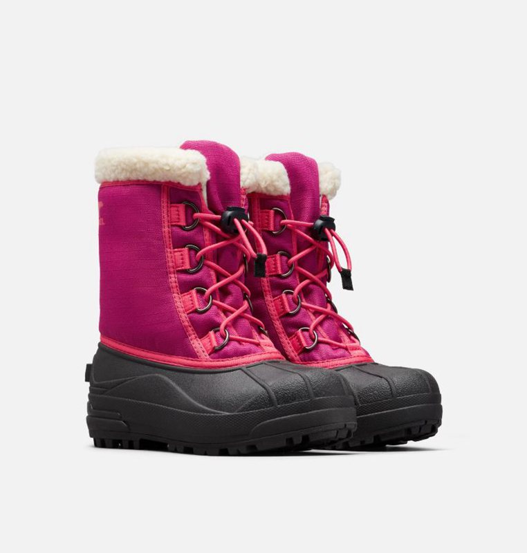 Sorel Youth Cumberland™ - Kids Snow Boots Pink/Black - 659018LYP